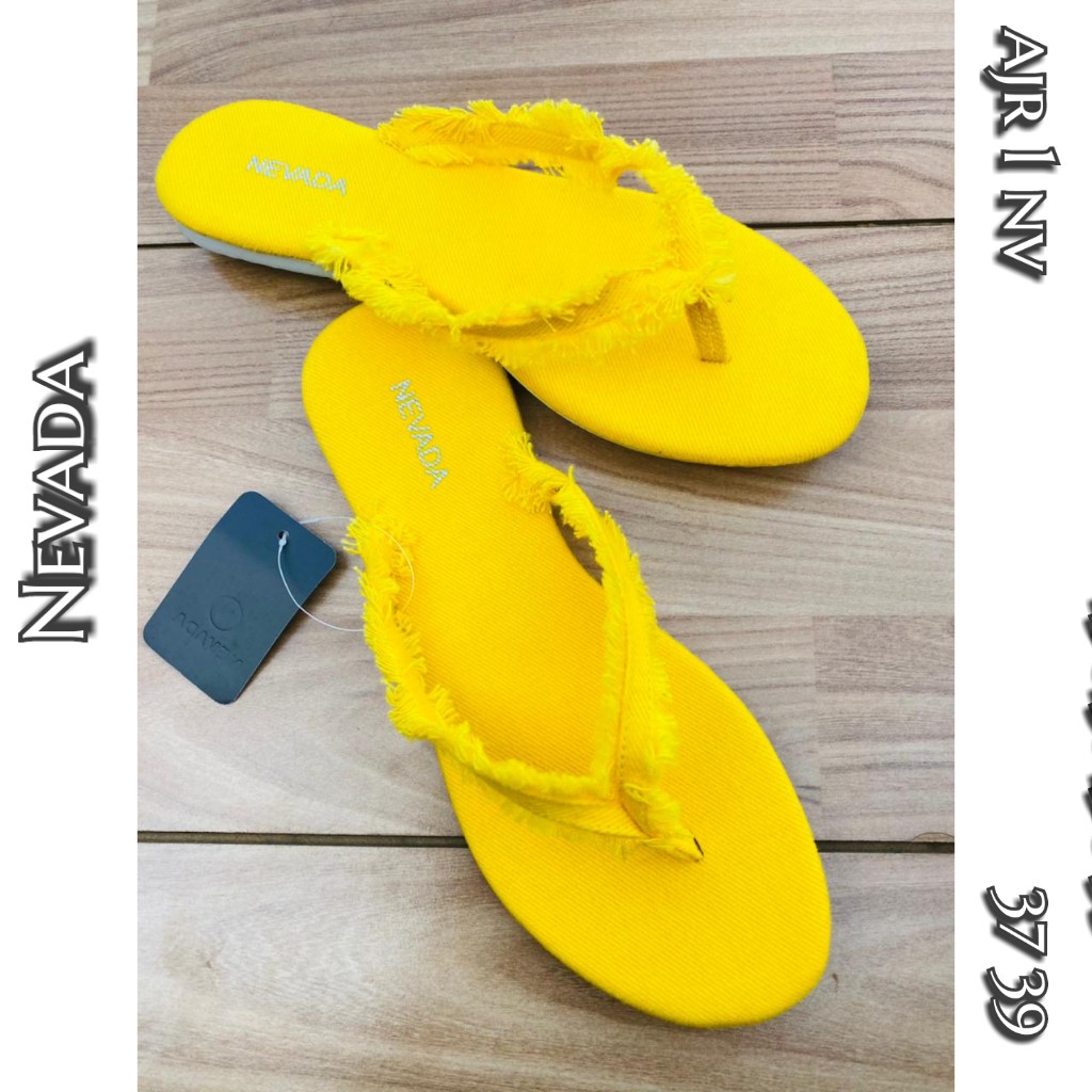 sandal aj kuning