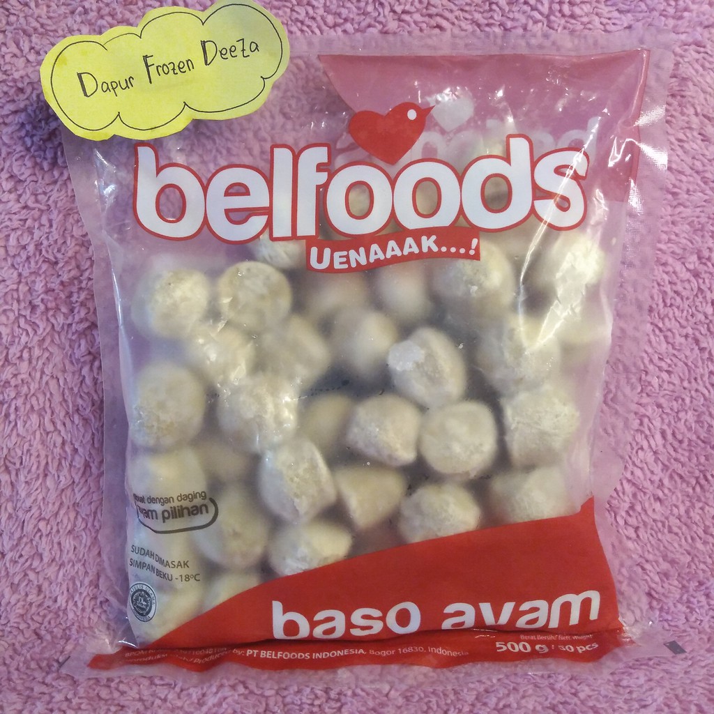 

belfoods Uenaaak baso ayam mini 500gr