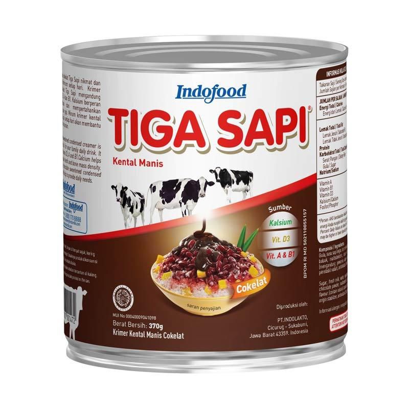 

Susu Kental Manis Tiga Sapi Indofood 370 g