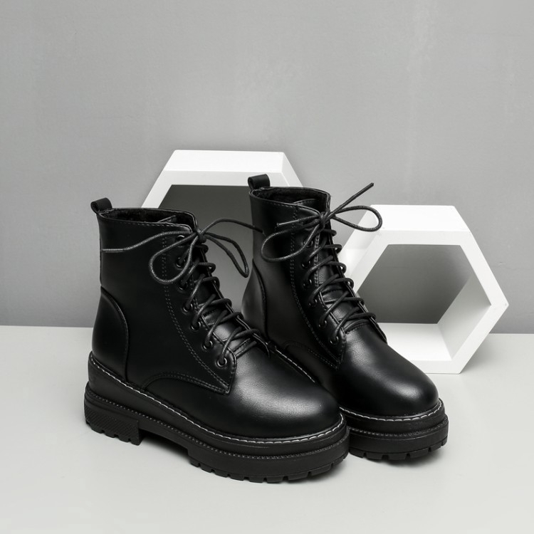black high top boots
