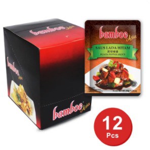 

Bumbu Lada Hitam [1 box- 12 pcs] Bamboe