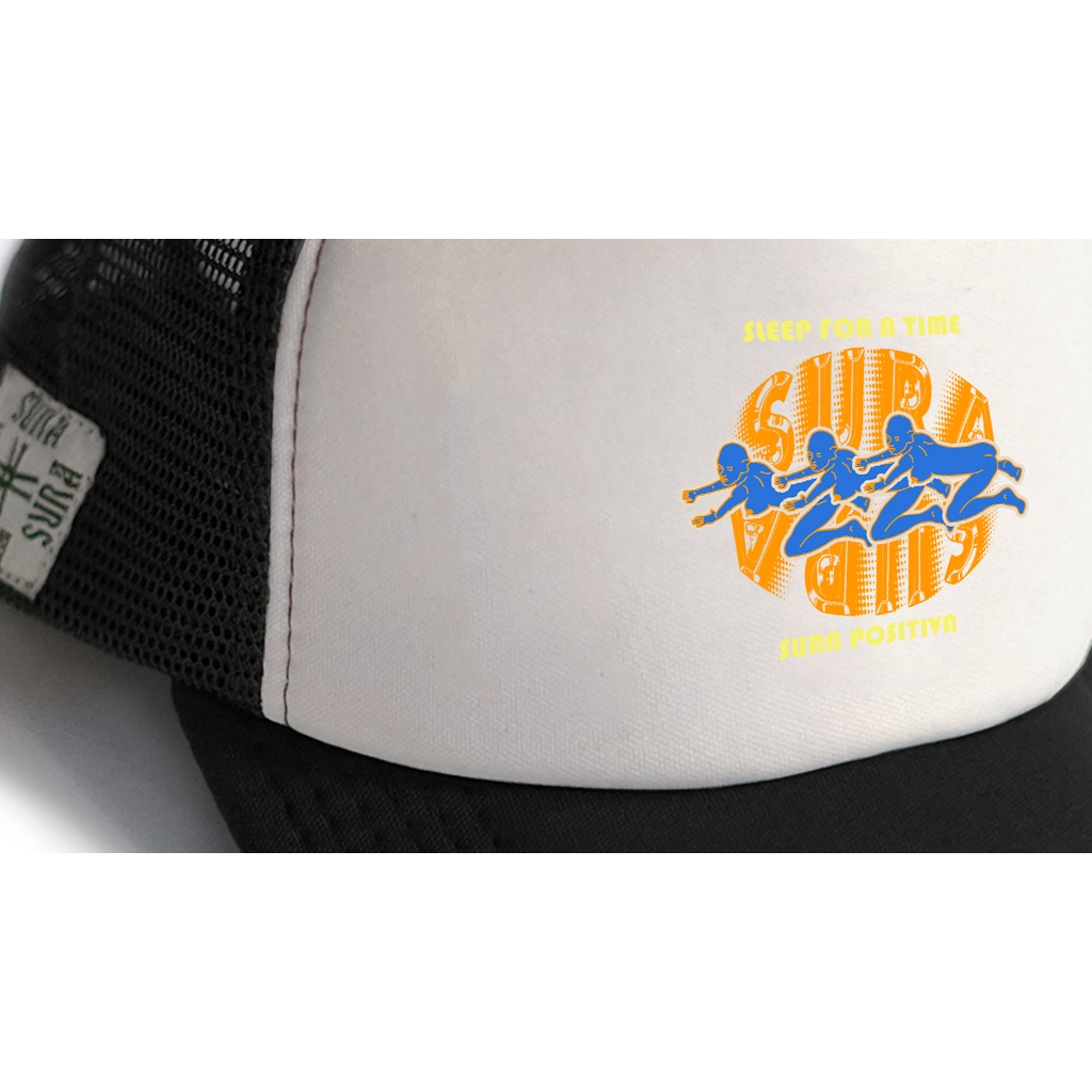 Sura Positiva - Trucker Hat (Kremlin) Black White