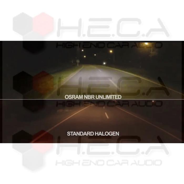 OSRAM H4 NBR UNLIMITED Lampu Bohlam Halogen Mobil Night Breaker