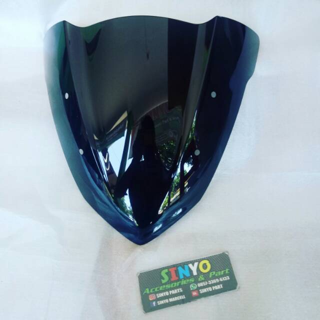 Visor ninja R Winshild ninja R barong  original