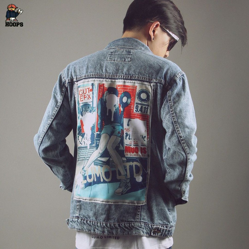 JAKET / JAKET DENIM PRIA DAN WANITA LUMO "STREET 02-BU"