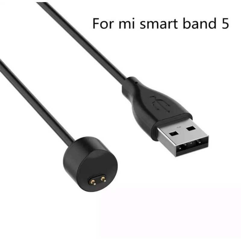 Kabel charger jam Xiaomi mi band 5 / usb charger mi band 5 magnetic