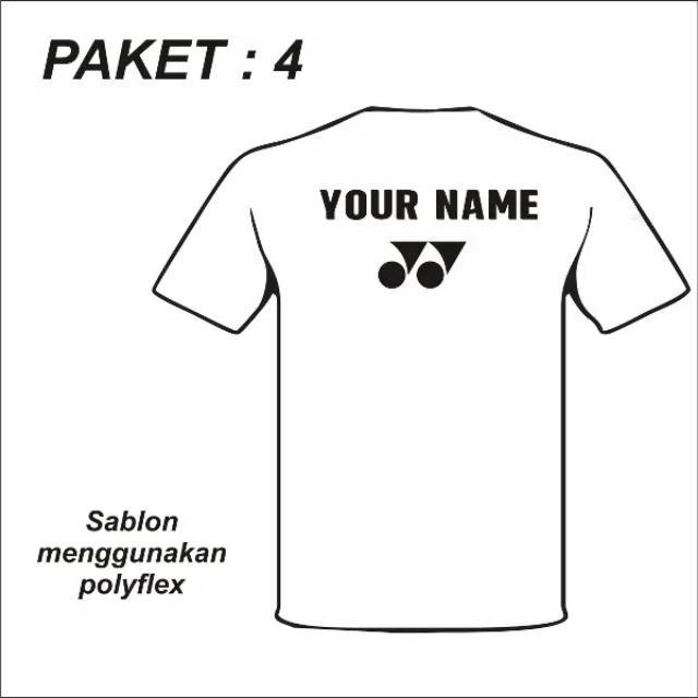 

Sablon Cutting Polyflex Paket 4
