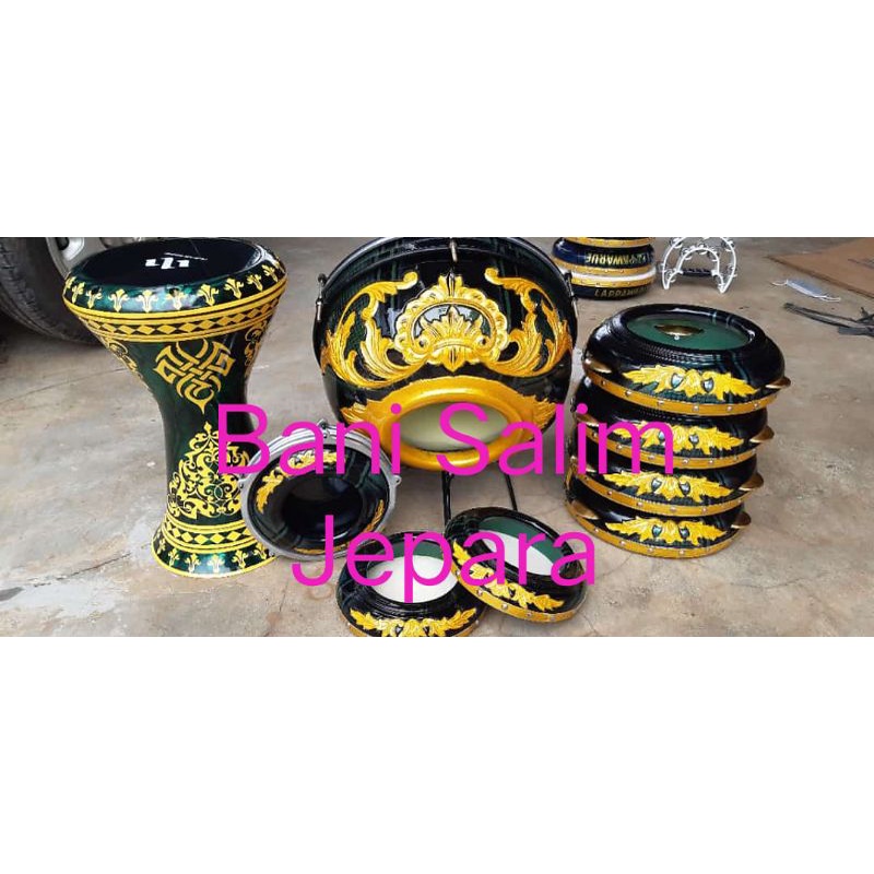 Hadroh Habib Syech Asli Jepara 1 Set Ukir Bergaransi