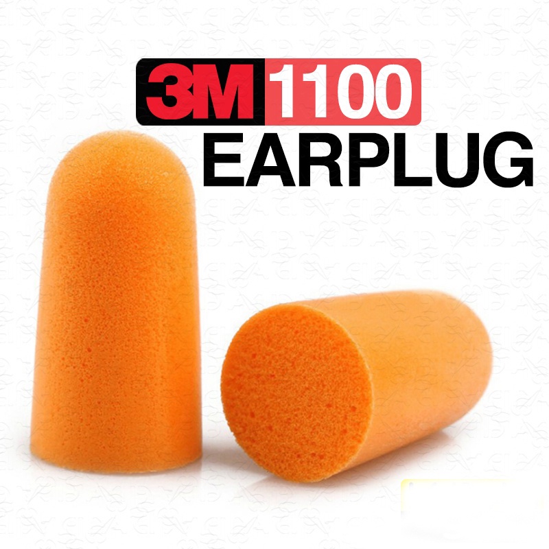 [1 Pasang] Earplug Ear Plug Safety Anti Bising Penutup Telinga Peredam Suara Berisik Mesin Tukang Proyek