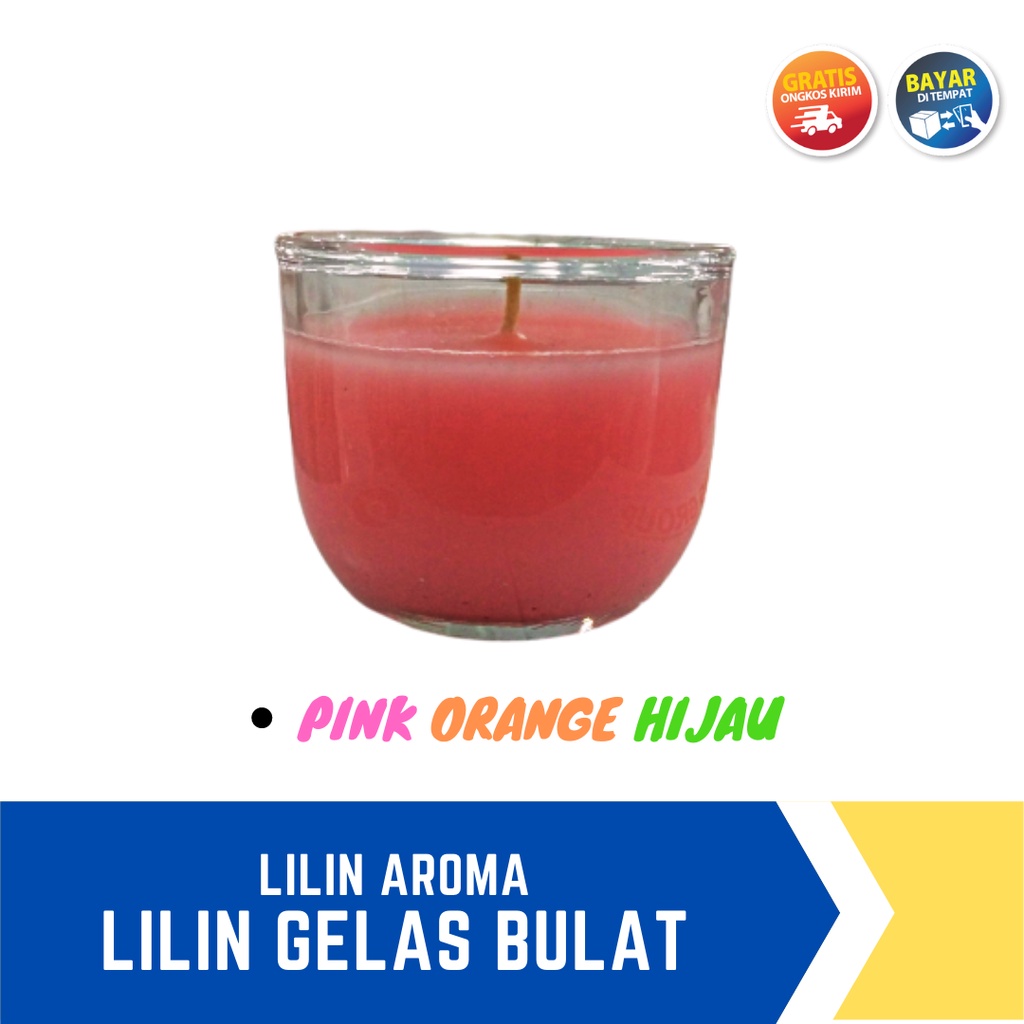 Lilin aromaterapi Dalam Gelas 40 ml / Candle / Lilin Wangi Bunga / Lilin Wangi / Souvenir / Lilin Ar