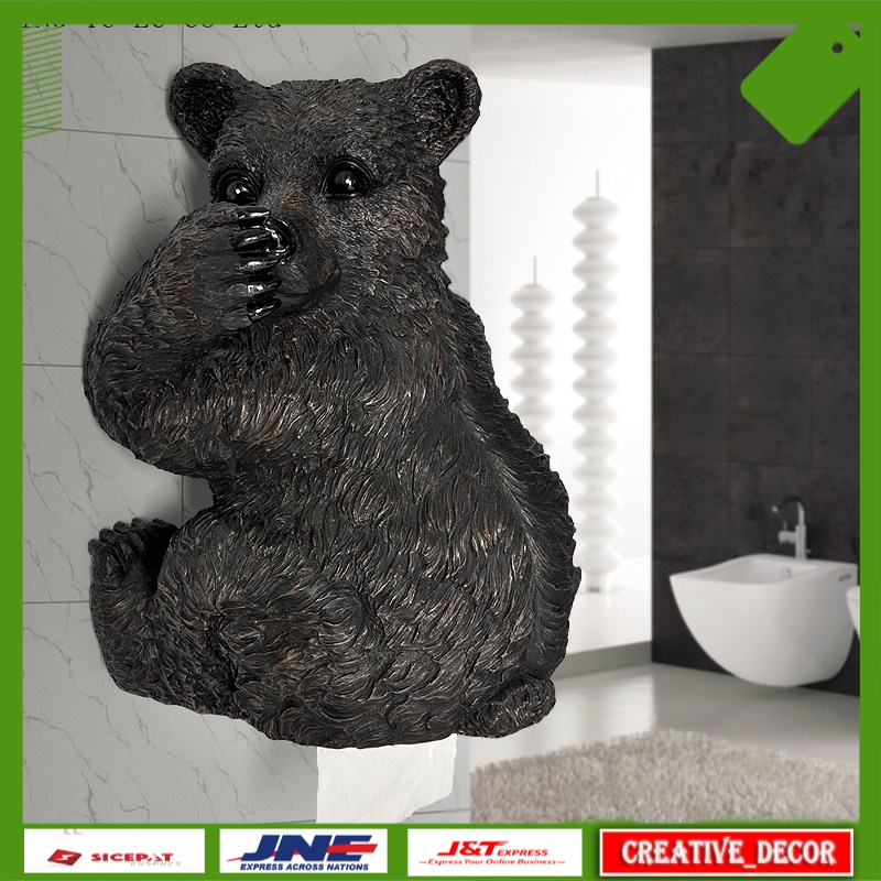 Tempat Tisu Estetik Lucu Nordic Creative Paper Box Toilet Paper Towel Holder Toilet Kitchen Roll Hol