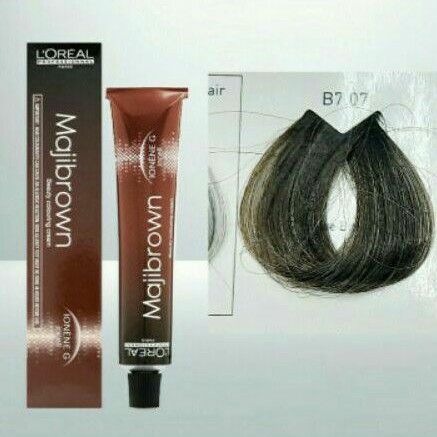 LOREAL HAIR COLOR MAJIBROWN + OXIDANT NO. B707