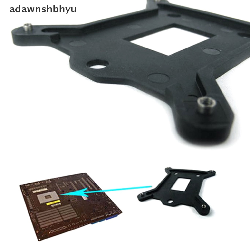 [adawnshbhyu] Lga 1150 1155 1156pc Plastik Backplate CPU Cooler Bracket Heatsink Backplane