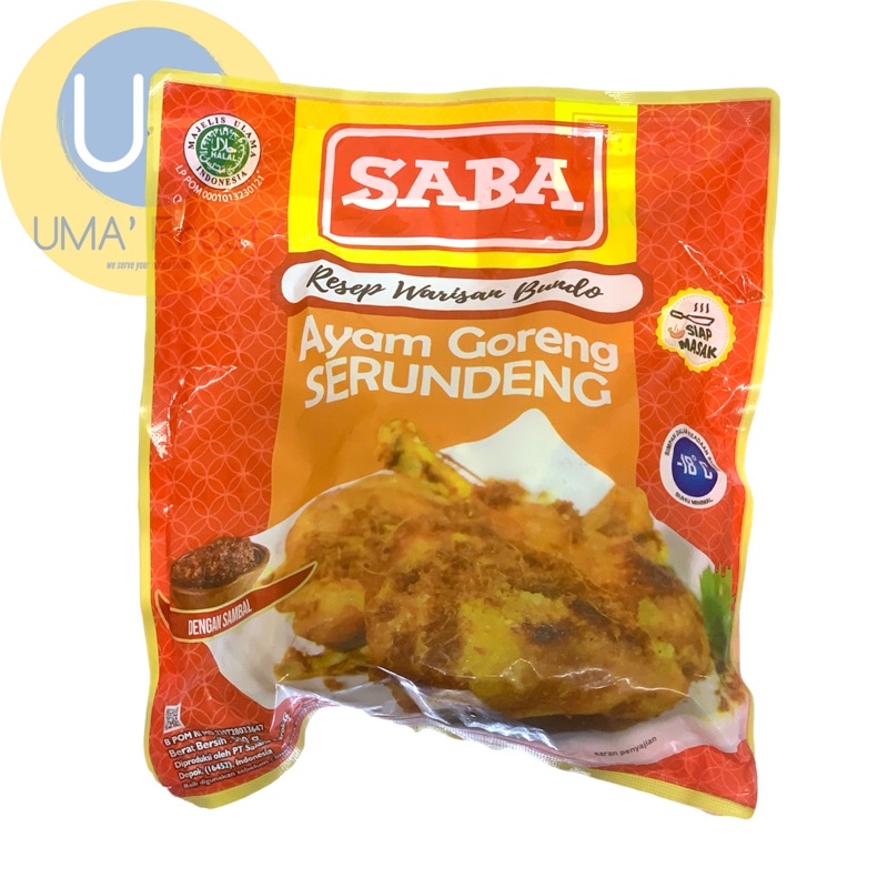 

SABA AYAM SERUNDENG 500GR