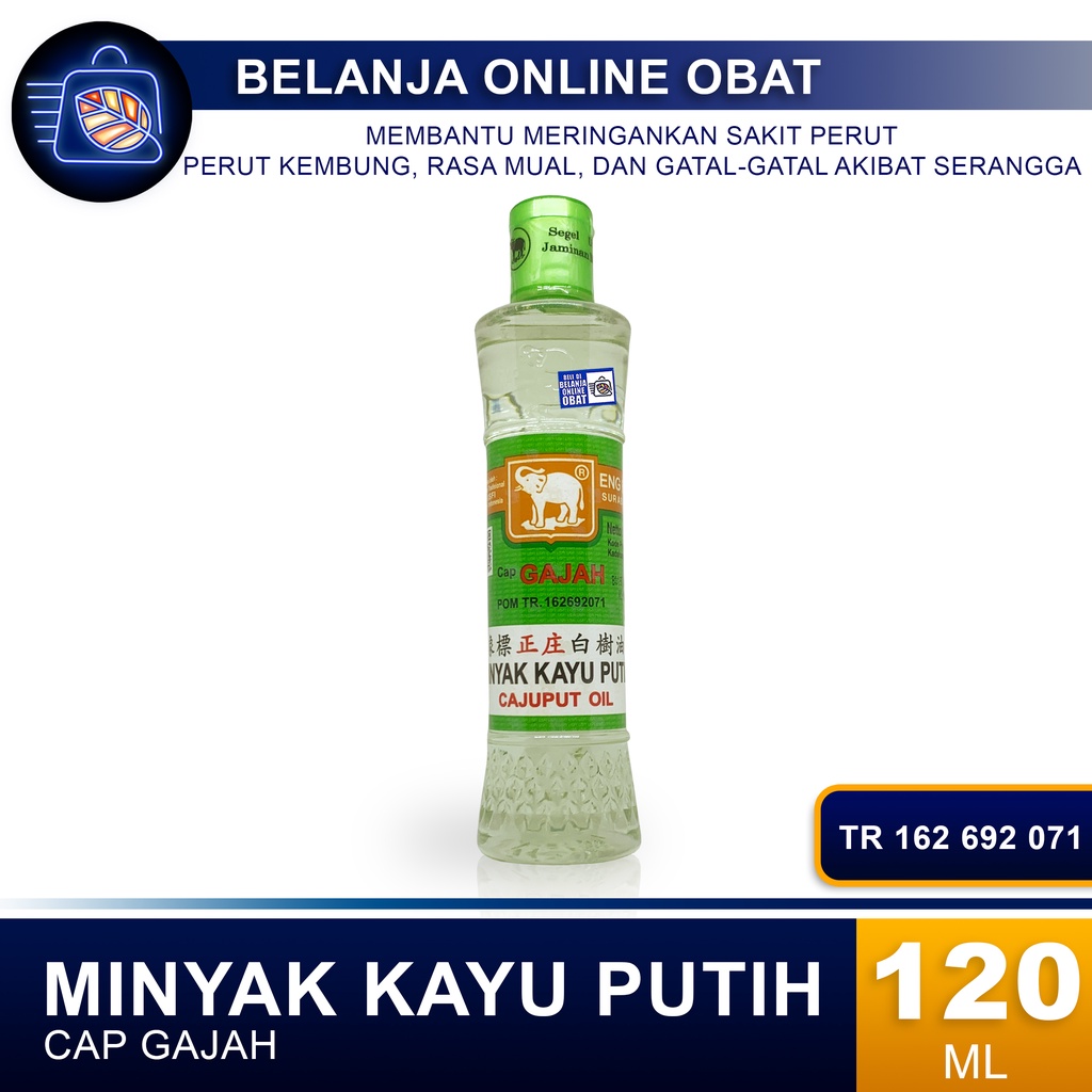 MINYAK KAYU PUTIH CAP GAJAH 120ML