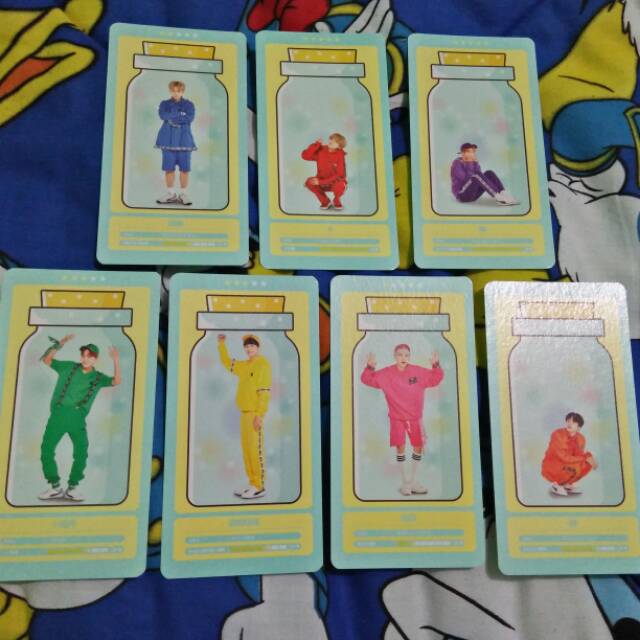 BTS Cloud Card Muster 4 Japan Jimin Jungkook Jin Suga Taehyung Jhope RM