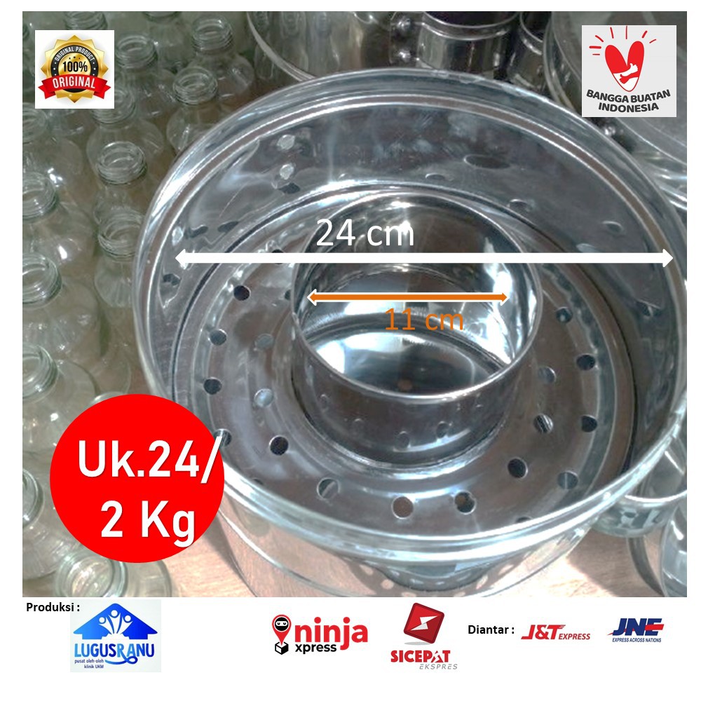 panci bakso stainlis 24+4 liter kuah Dandang bakso mini panci murah