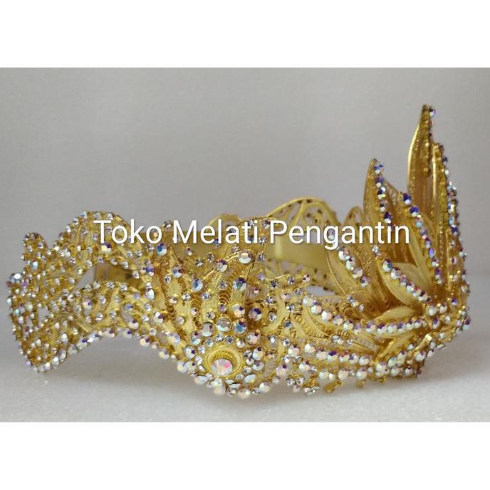 (SaleJualDijual) Siger Pengantin Sunda Sinta Trap Matahari Gold (TbkBerkualitas)