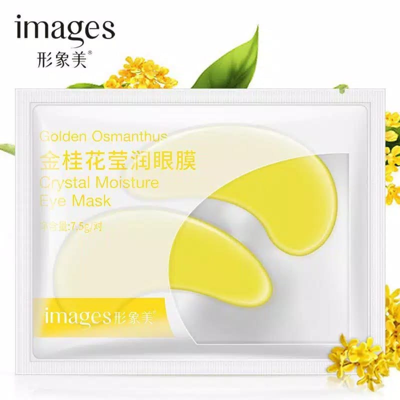 Masker Mata Images Collagen Crystal Eye Mask Mung Bean Golden Osmanthus Tender