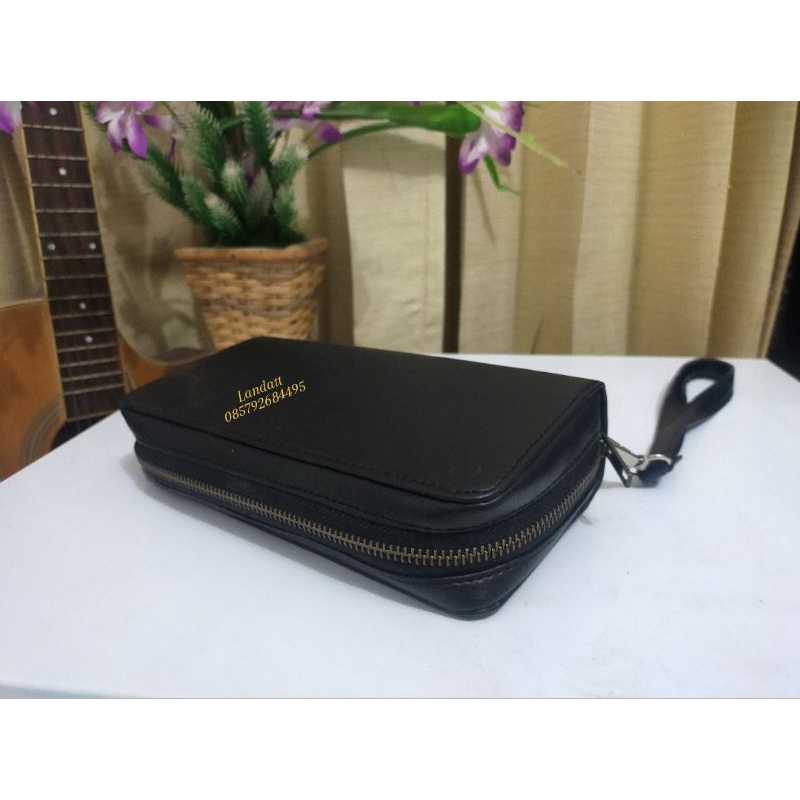 Dompet Taji Resleting Tali pendek
