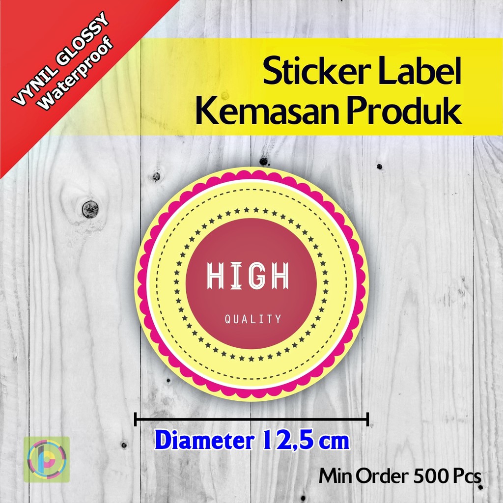 

Cetak Stiker Label Kemasan Produk | Vynil | Diameter 12,5 cm