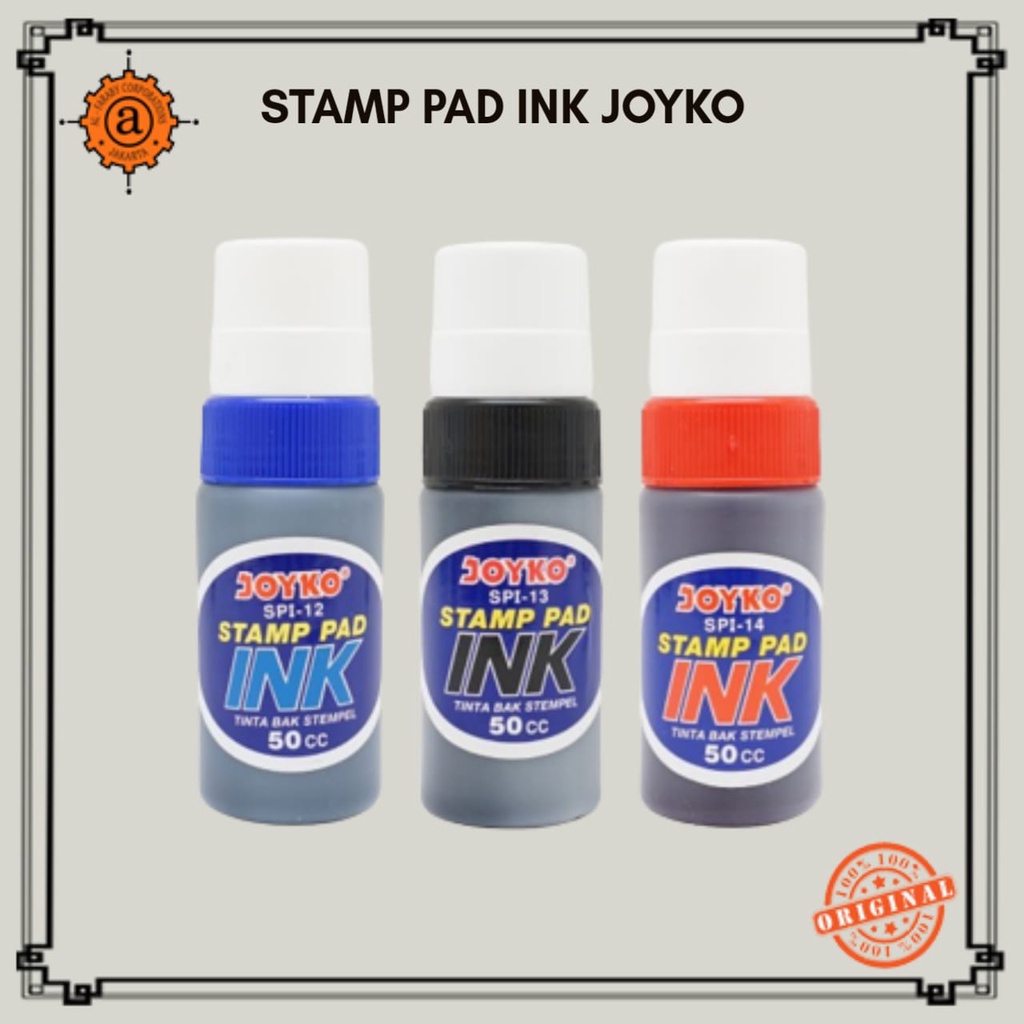 

STAMP PAD INK / REFILL TINTA STEMPEL JOYKO