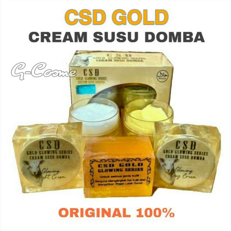 CSD GOLD - CREAM SUSU DOMBA GOLD - ORIGINAL 100% HOLOGRAM MDS