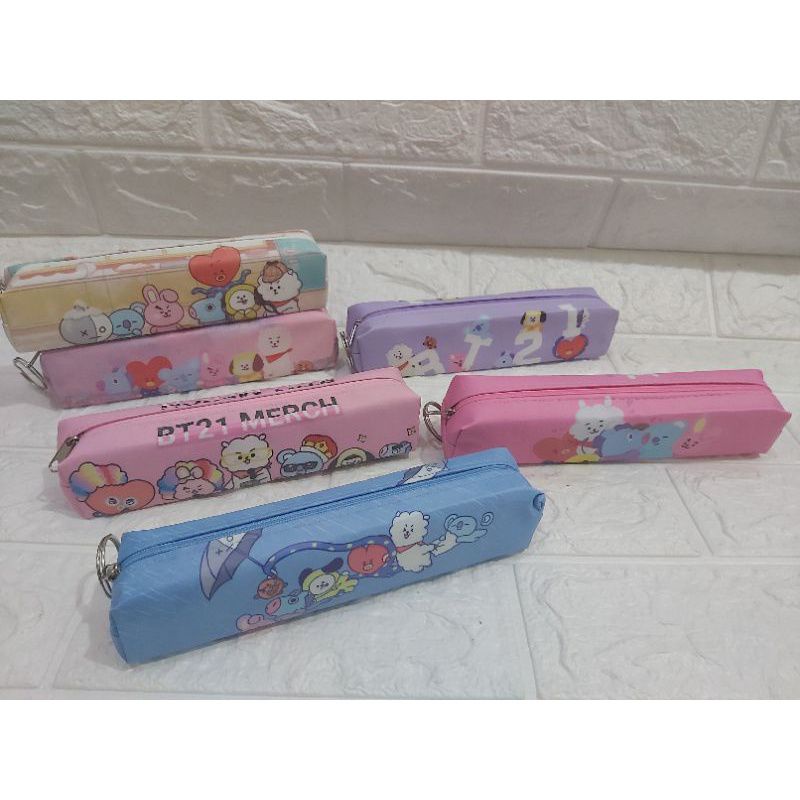 

Tempat Pensil Bt21 sleting kecil