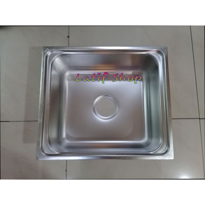 kitcen sink Stainless oki 1 lubang SB 4842 / Bak cuci piring stainless