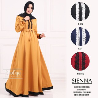 Baju Muslimah Murah Gamis Muslimah Desain Cantiksiena Dress