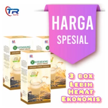 

Sereal Diet Sehat Vitayang Whole Grains Low Fat Herbal 3 box