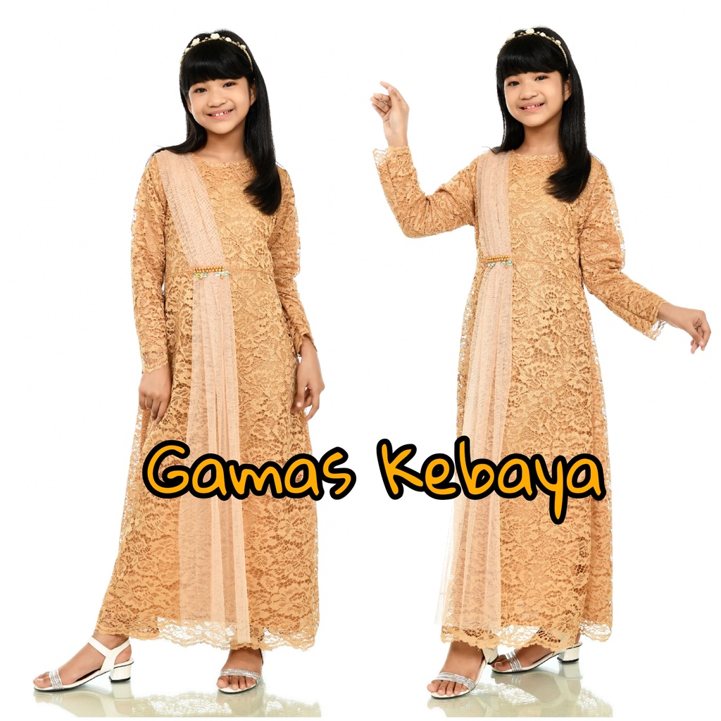 Terlaris &amp; Terbaru Gamis Anak Slayer - Kebaya Anak Slayer - Kebaya Anak Modern - Kebaya Anak Brukat