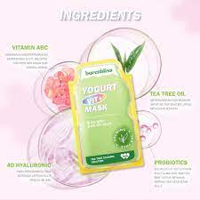 BarenBliss Yogurt Vit + Sheet Mask