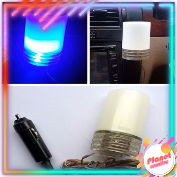 Lampu Dashboard Mobil Variasi 7 Warna Banyak mode kedip