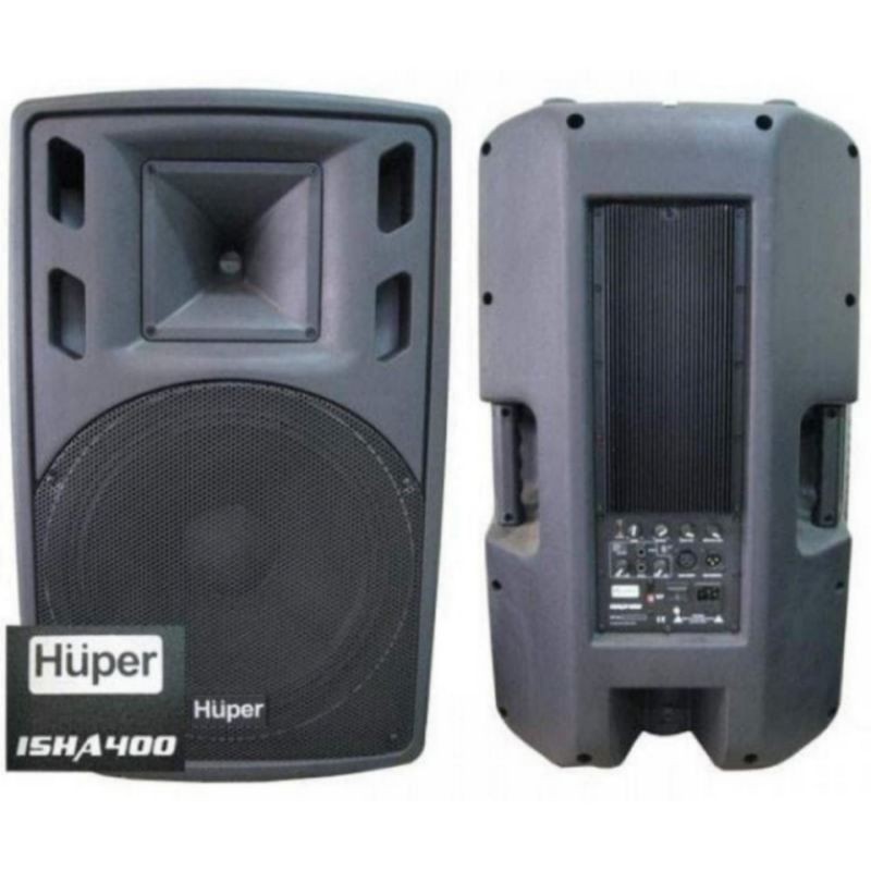 SPEAKER AKTIF HUPER 15 HA 400 ORIGINAL 15 INCH GARANSI RESMI HARGA 1 PASANG