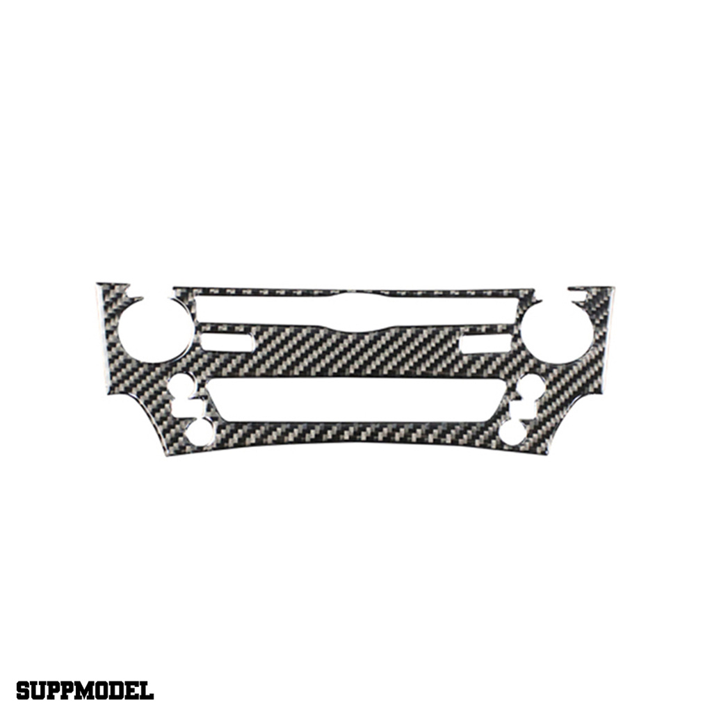 Smodel Stiker Panel Cd Mobil Anti Gores Tekstur Carbon Fiber Untuk Lexus Is250