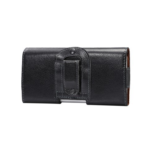 SARUNG HP Dompet Tas Pinggang Kulit Asli 6 - 6,5 Inch Horisontal