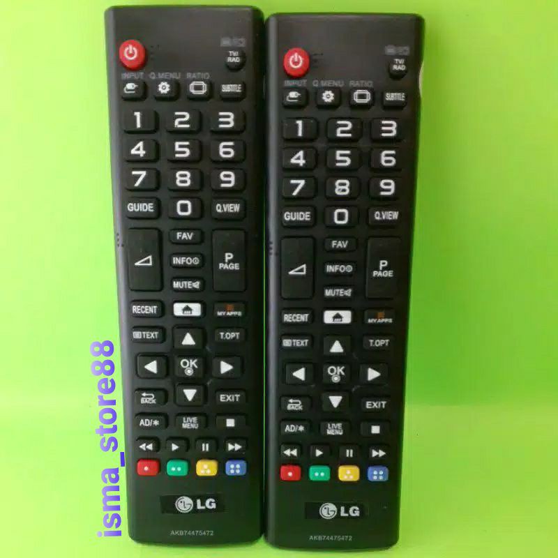 REMOT TV LG PLASMA SMART TV 3D LCD LED AKB74475472