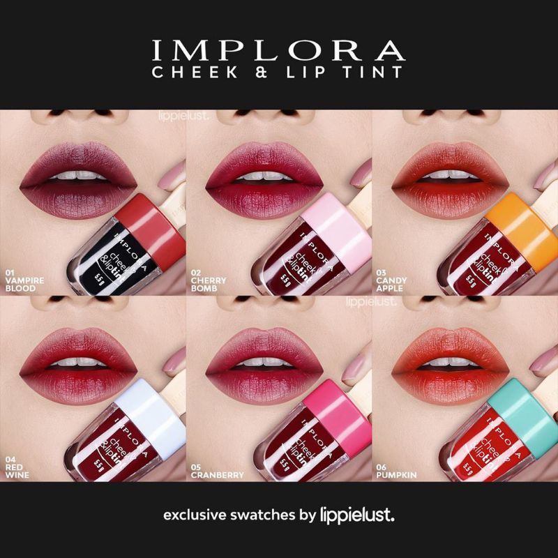 IMPLORA Cheek &amp; Liptint LIP TINT