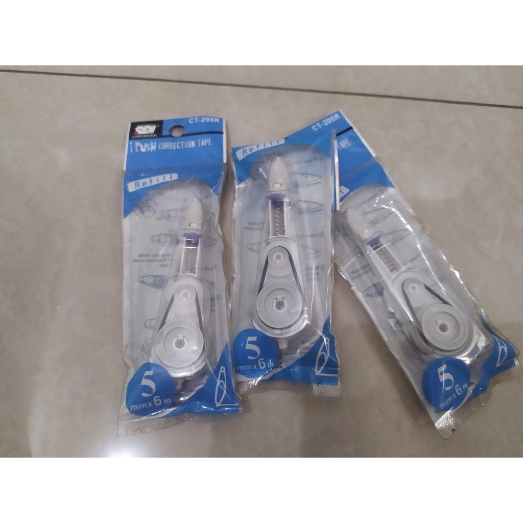 

Refill Tip Ex / Correction Tape