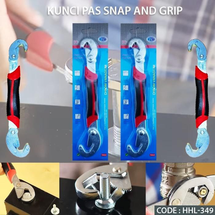 KUNCI PAS SNAP AND GRIP kunci inggris multifungsi serbaguna kekinian