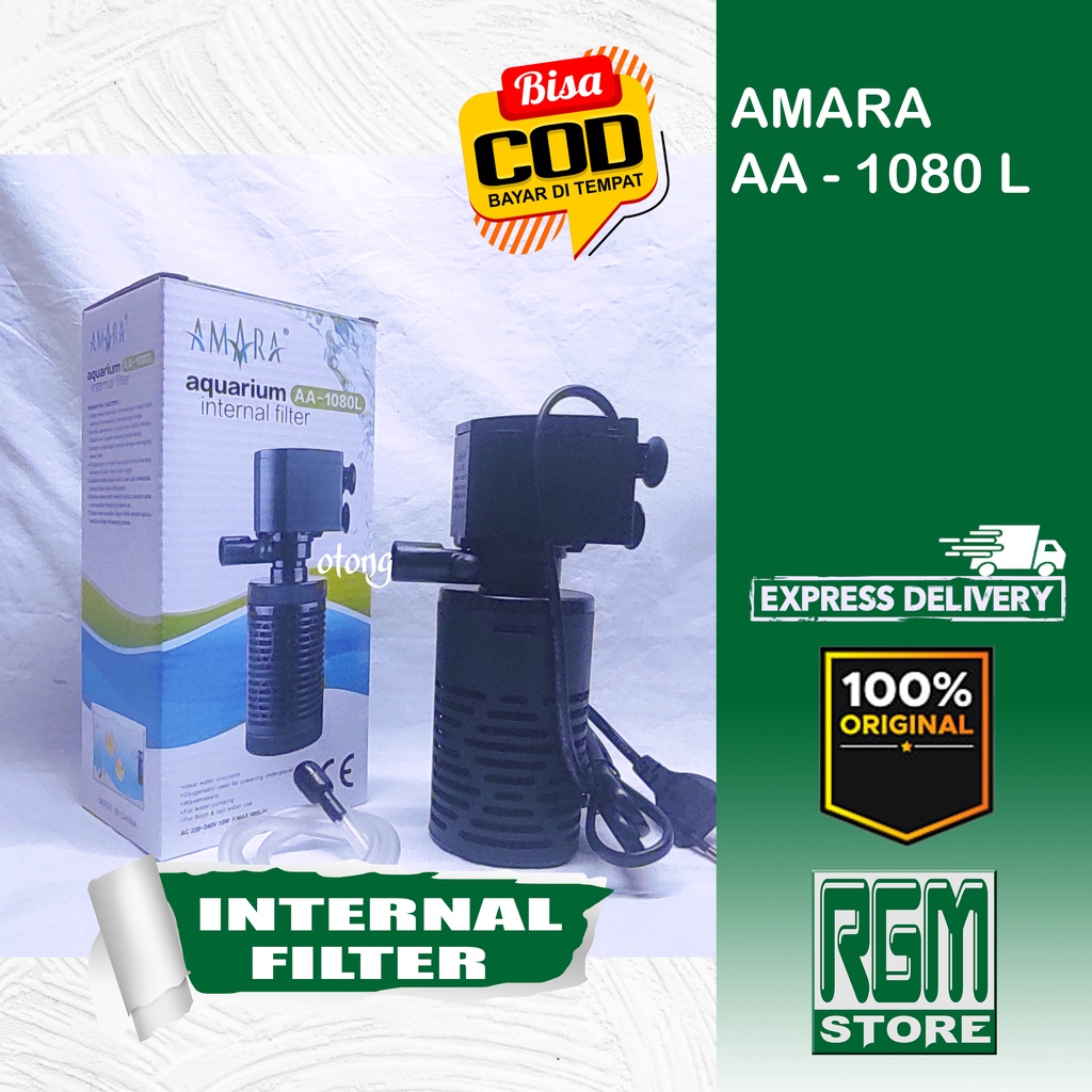 Amara AA1080L AA 1080L 1080 L Mesin Internal Filter Aquarium Aquascape