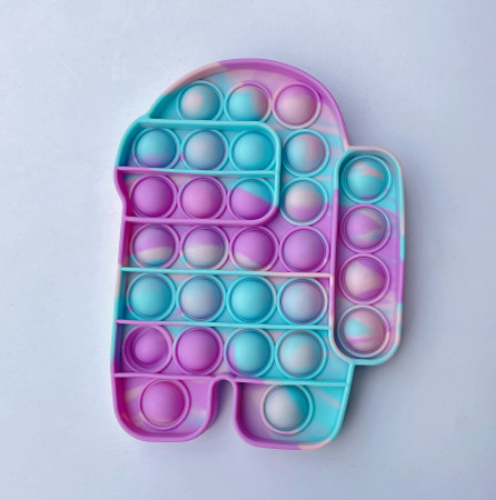 Among Us Series Tik Tok / Tiktok Toy Push Pop Pop It Bubble Fidget - Werewolf F