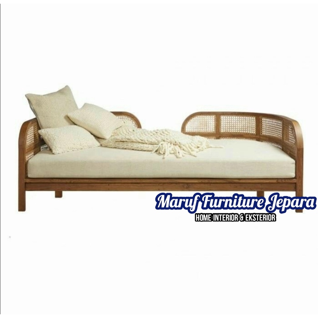 Kursi Sofa Minimalis Rotan