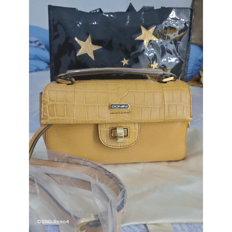 #SOLD#donini croco yelow