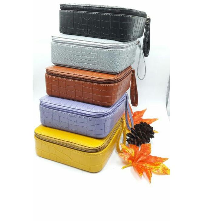 ✨ 7.7 Pouch make up,box kosmetik,kotak make up ms glow,tas make up,kotak kosmetik termurah se indone