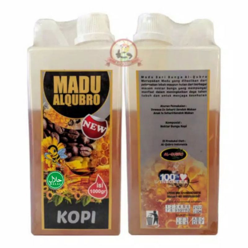 

Madu Nektar Kopi - Madu Murni Al Qubro 1 Kg