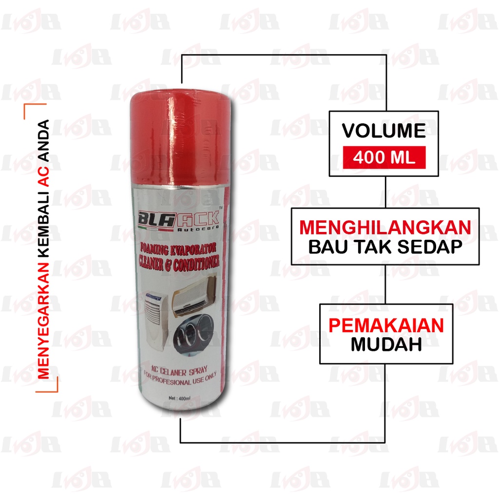 AC Cleaner Evaporator Foam Pembersih Air Conditioner Clean Spray 400ml