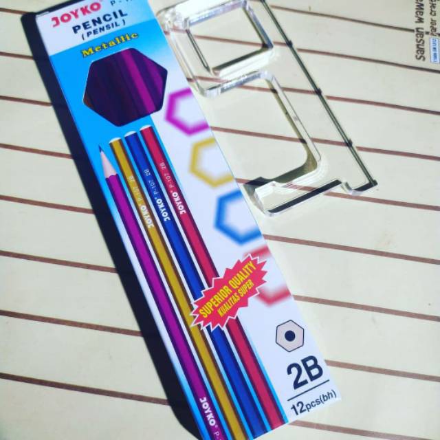 

Pensil 2B Metalik JOYKO P-107 /P107 (12 Pcs)