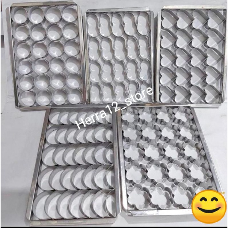 cetakan kastengel/cetakan kue kering lebaran/bingkai perata adonan kue/cetakan kue lebaran